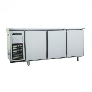 air cooling 1800 three door under counter freezer
