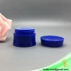airless plastic blue color 15g PP single wall hand cream jar 0.5oz for skin care and vaselin for personal care