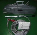 Alum Alloy Shell Portable Manual Lift Puller Trifor Hand Winches Pulling Lifting Handle Type Wire Rope Pulling Hoist