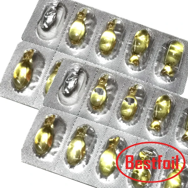 aluminum foils jumbo roll blister foil Pharmaceutical packing for capsules pills package sealing with PVC or cold forming foil