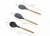 Amazon hot sales 12 pcs wood kitchen cookware utensil set