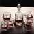 Amazon Whiskey Decanter And Glasses Bar Set Includes Whisky Decanter And 6 Cocktail Glasses 7pcs decanter set