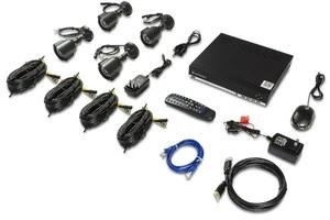 Amcrest 4CH 960H Security System DVR with Pre-Installed 500GB HDD and 4 x 800+ TVL Bullet Cameras