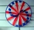 Import American flag plastic garden windmill from China