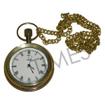 Antique Brass Pocket Watch