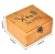 Import antique small wooden sewing box for girls with removeable tray from China