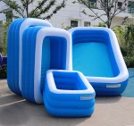 Aqua fun inflatable baby ball ponds, parents and children play inflatable lagoons, family backyard swimming pool for hire