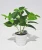 Import Artificial plants series forks bush potted small bonsai tree foliage leaf plants 35-50cm customized artificial leaves tree from China