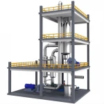 ASME By-product steam two-in-one HCL graphite synthetic furnace