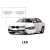 Auto car clear pc plastic lamp covers shade for bmw 3 series f30 f35