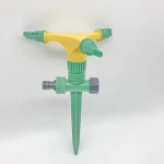 Automatic Adjustable Garden Water Sprinkler 360 Rotating Watering Lawn Irrigation System