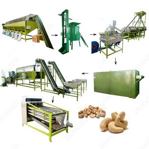 Automatic Cashew Nut Sorting Cooking Shell Removing Peeling Machine Price India