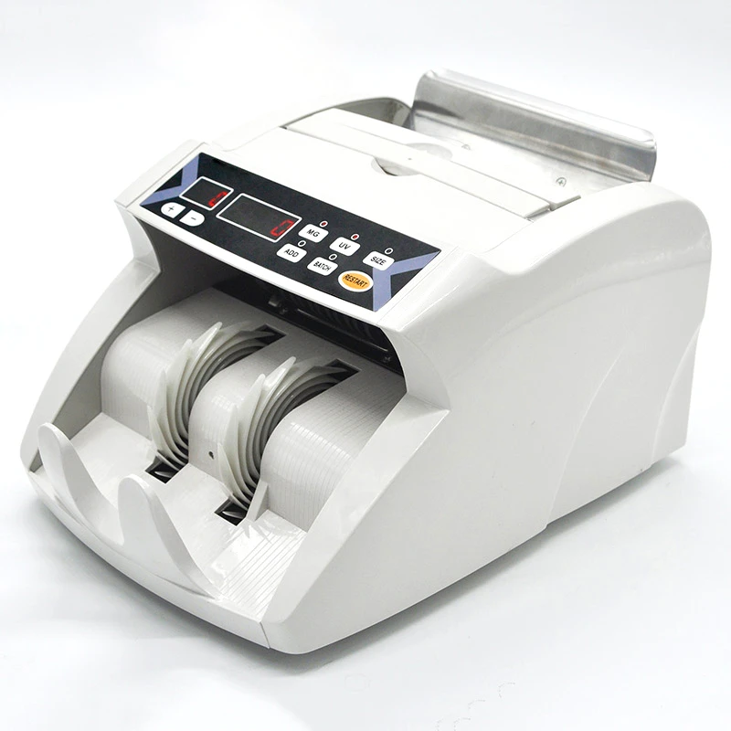 automatic golden color currency bill counter machine money counter