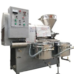 Automatic peanut groundnut walnut castor seeds sesame  moringa olive copra oil press mill expeller machine