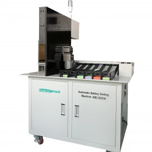 Automatic sorting battery tester MD-BS05 5 channels Cylindrical 18650 battery cell sorting machine