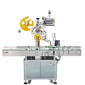Automatic sticker Paper Label Top Side Battery Labelling Machine