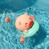 Baby Children On The Chain Amphibious Water Play Pig Bathing Water Spray Swimming Clockwork Toy Wind Up Shower Toys