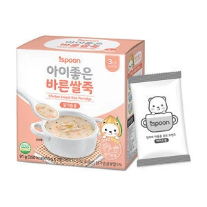 Baby food Chicken rice porridge (Korean Baby Organic Chicken rice porridge)