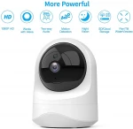 Baby Monitor Camera 1080PHD Wireless Security for Home,  2 Way Audio, Night Vision, Works with Alexa