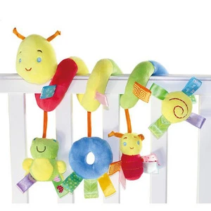 Baby spiral plush stuffed toy for infant