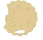 Baby Teether Biscuit Nursing Accessories Silicone Cookies Teether Baby Shower Gift Bite Toys Dental Toothbrush Training Teether