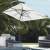 Import Balcony Terrace Park Decoration Deluxe Standing 2.7*1.5M Rectangle Outdoor Life Umbrella for Restaurant Outdoor Furniture from China