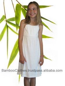 Bamboo fiber Girl&#39;s Tank Dress
