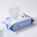 Bamboo wet wipe clean dry wipe for baby face