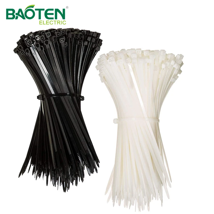 BAOTENG hot selling multi color self-locking flexible mounting base knot cable tie