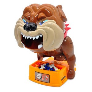 Battery operated family pranking board toy beware of the dog game