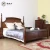 Import Bedroom furniture set solid wood double bed from China