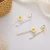 Import BELLEWORLD wholesale new fashion personalized fried egg fork spoon hair clip set designer no bend hair clips women from China