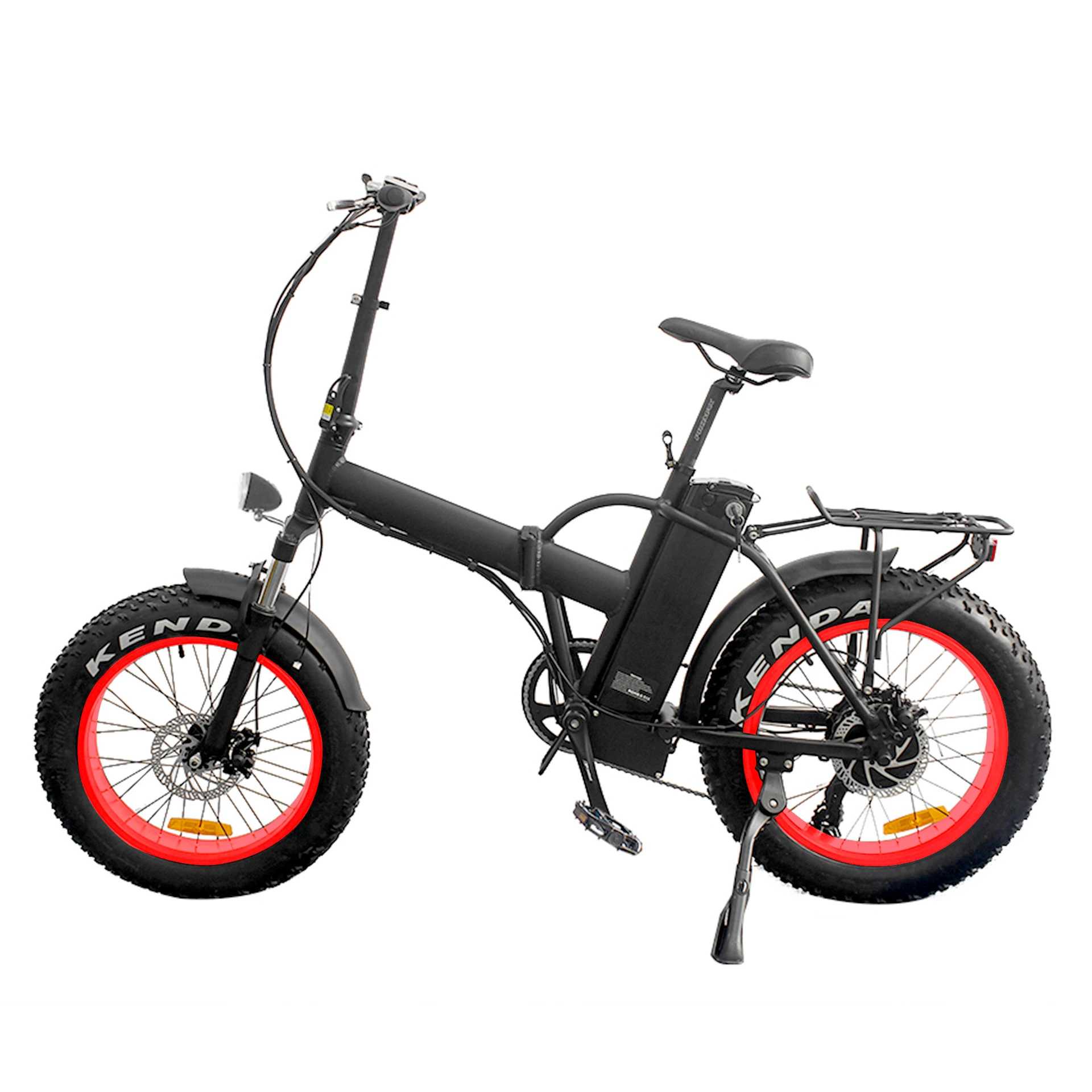 Best quality 48V 750W folding fat tire snow electric bike/bicycle for sale