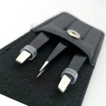 Best Quality Stainless Steel Slanted Eyebrow Tweezers for eyebrow