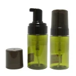 best selling customized size logo hand soap pump packaging spray foam cleanser bottle 30ml