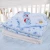 Import best selling disposable 100% cotton baby bedding sets cartoon crib bed linen from China