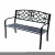 Import Best Selling Top Quality Garden Lounge Chair Garden Benches Metal Park Outdoor Steel Benches from China