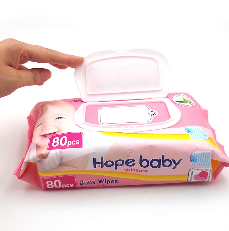 Biokleen Disposable Baby Wet Wipes,Biodegradable,80pcs/packs,24packs/Cs