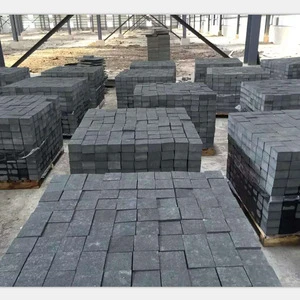 black basalt flamed brushed granite tiles 100x100