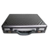 Black  Hard Shell Secure Lock  Men Salesman Lawyer Aluminum  Laptop Briefcase