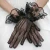 Import Black Lace Fishnet Wedding Bridal Gloves Lace Gloves Fingered Gloves For Party Wedding Dress Prom Evening from China