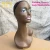 Import black mannequin head with shoulders female mannequin head for wigs display mannequin head for wig Green eye shadow from China