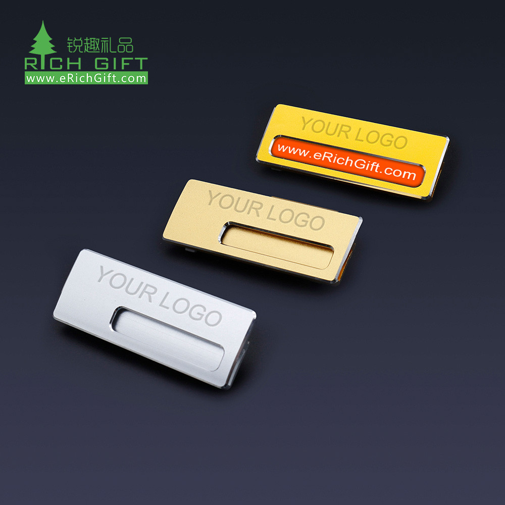 Buy Blank Custom Metal Badge High Quality Metal Name Tags Pin Steel ...