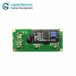 Blue screen white word small display lcd1602 1602 i2c lcd module