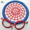 Blue/Red Color Kids Outdoor Playground Swing Set With 1.5m Hanging Rope