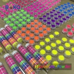 BOKO Cosmetic grade UV reactive Neon glow pigment, Fluorescent pigment powder for nails art