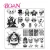 Import BQAN 2018 Majot Dijit Halloween Style Metal Nail Art Stamping Plates In Other Nail Supplies from China