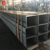 building material/hollow tube/metal/Structure large diameter fence thin wall Q195 Tianjin Galvanized rectangular steel pipe