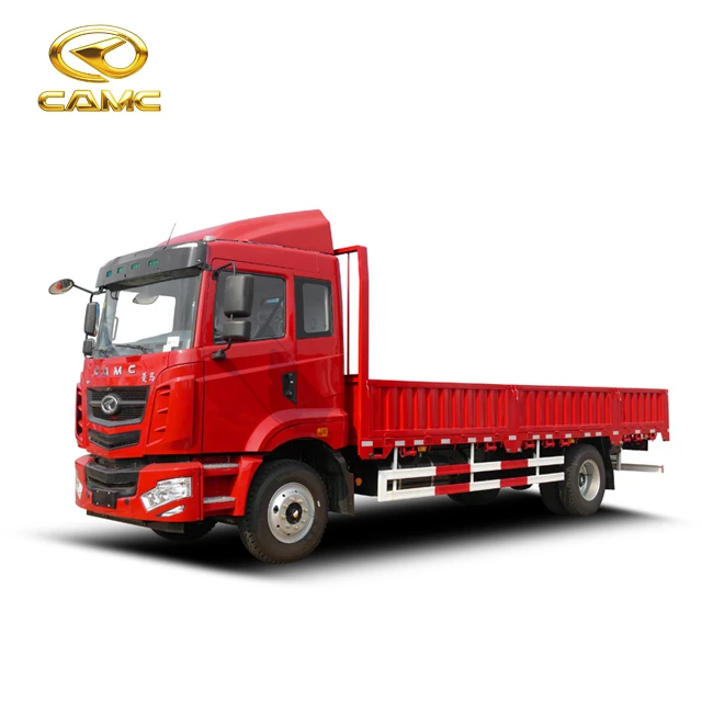 CAMC 4x2 5ton Lorry Transport Light Truck Diesel YC6J180-52 150 - 250hp 153(5.5T) 11.00R20 250(7mm) 8JS85E-C HL439(4.875) 10/9+6