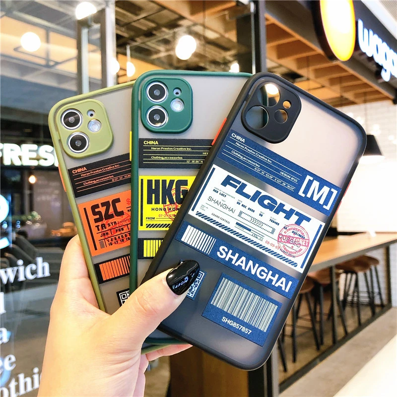 Camera  Full Protection Ticket label Phone Case For iPhone 11 Pro